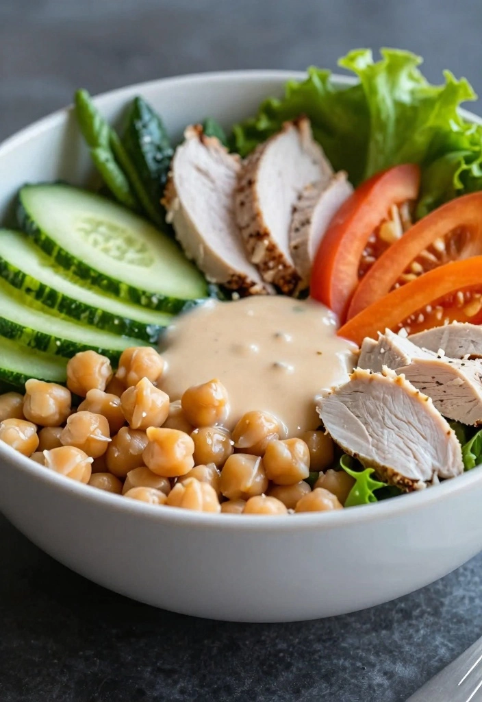 10 Turkey Breakfast Recipes for Light Protein Packed Mornings - 10. Turkey Chickpea Breakfast Salad