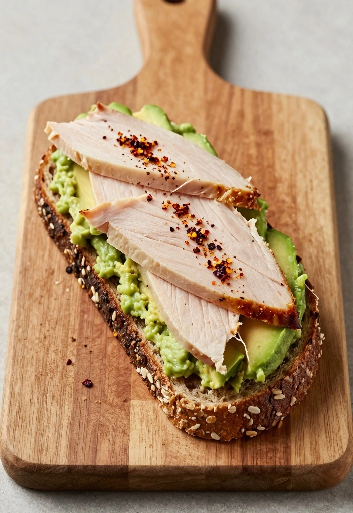 10 Turkey Breakfast Recipes for Light Protein Packed Mornings - 6. Turkey and Avocado Toast