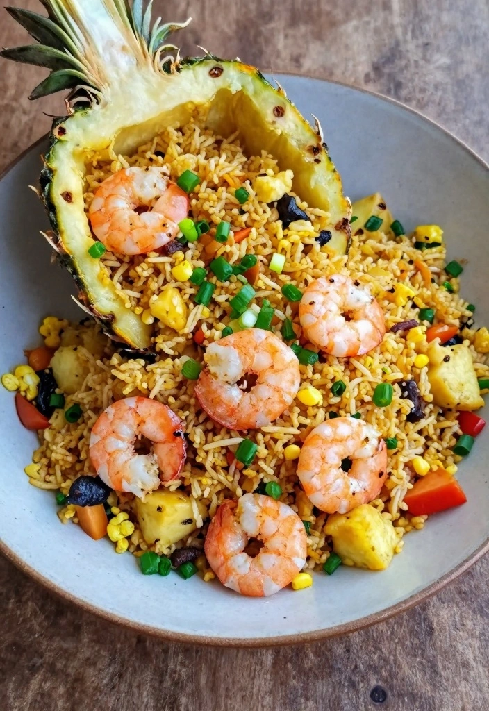 10 Unusual Shrimp Recipes for Creative Flavorful Dishes - 5. Shrimp and Pineapple Fried Rice