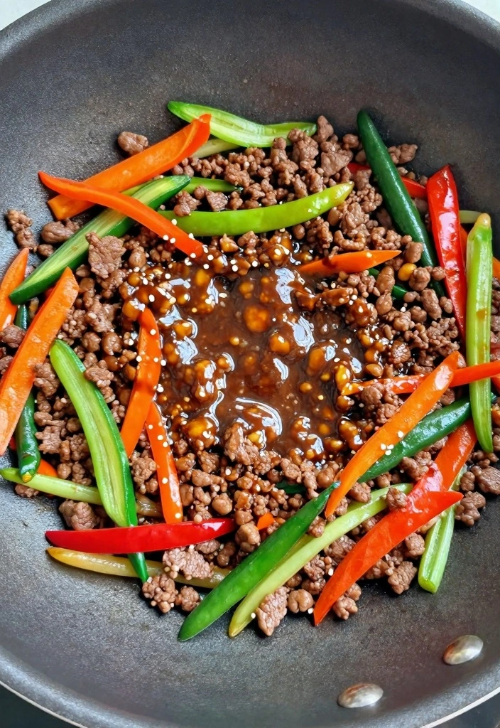 12 Asian Ground Beef Recipes for Bold Weeknight Flavor - 8. Beef and Vegetable Stir-Fry with Hoisin Sauce