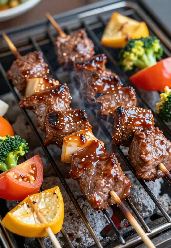 12 Asian Ground Beef Recipes for Bold Weeknight Flavor - 9. Beef Teriyaki Skewers
