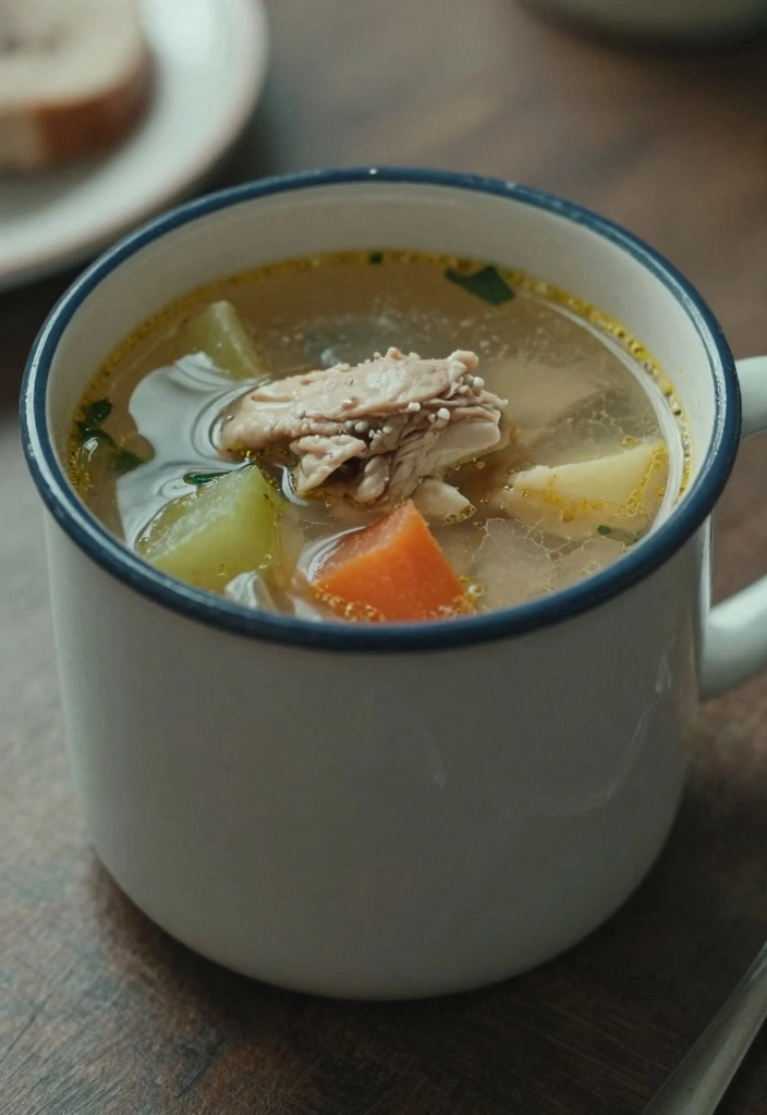 12 Chicken Soup Recipes for Warm Cozy Comfort 122 12 Chicken Soup Recipes for Warm Cozy Comfort - 12. Quick Chicken Soup in a Mug