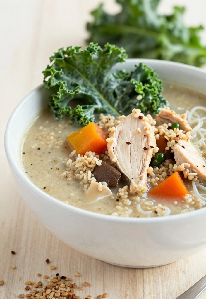 12 Chicken Soup Recipes for Warm Cozy Comfort 56 12 Chicken Soup Recipes for Warm Cozy Comfort - 6. Chicken and Quinoa Soup