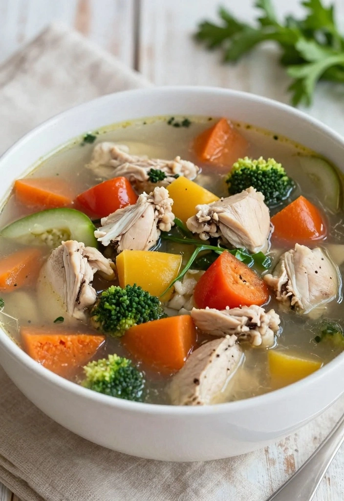 12 Chicken Soup Recipes for Warm Cozy Comfort 78 12 Chicken Soup Recipes for Warm Cozy Comfort - 8. Chicken Vegetable Soup