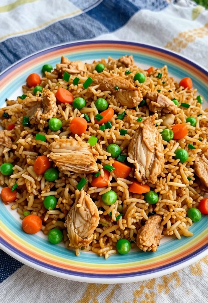 12 Chicken and Rice Recipes for Easy Family Dinners 100 12 Chicken and Rice Recipes for Easy Family Dinners - 10. One-Pot Chicken Fried Rice