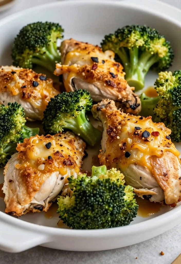 12 Chicken and Veggie Recipes for Fresh Balanced Meals - 6. Garlic Parmesan Chicken and Broccoli