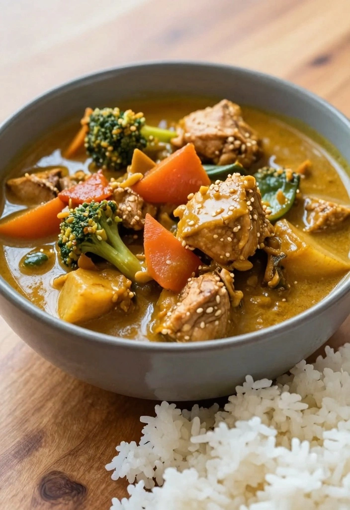 12 Chicken and Veggie Recipes for Fresh Balanced Meals - 7. Chicken and Vegetable Curry