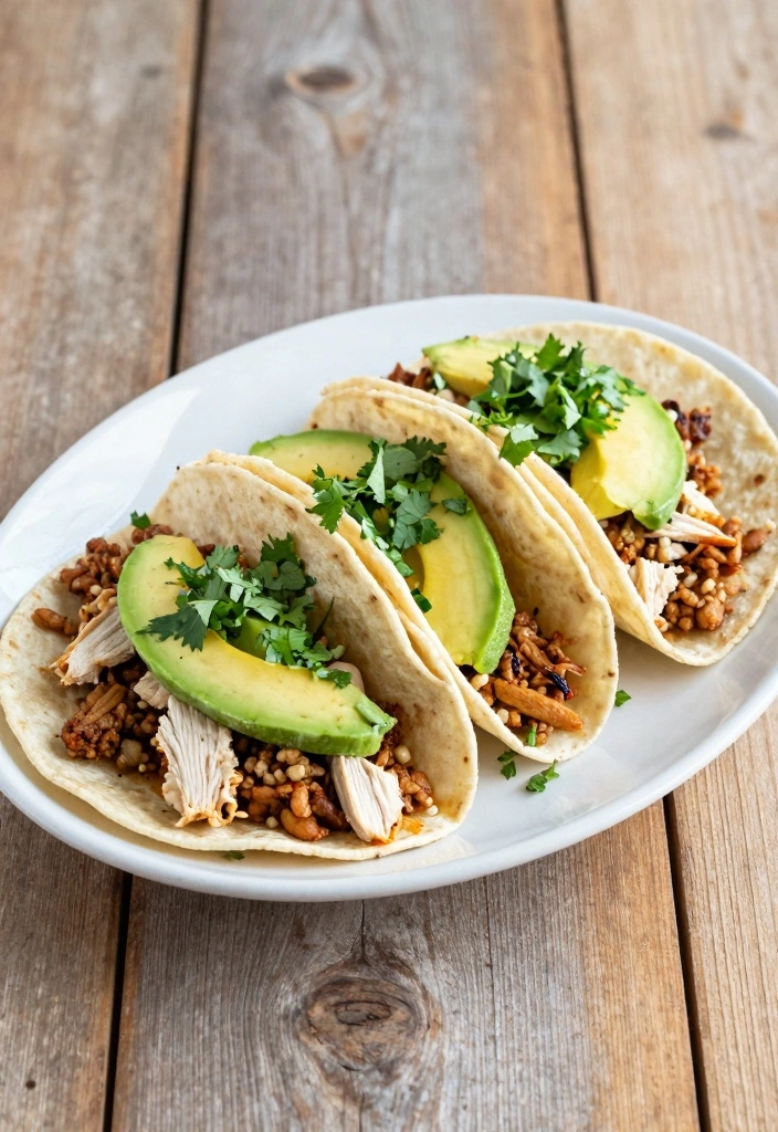 12 Easy Ground Chicken Recipes for Fast Healthy Eating - 1. Ground Chicken Tacos