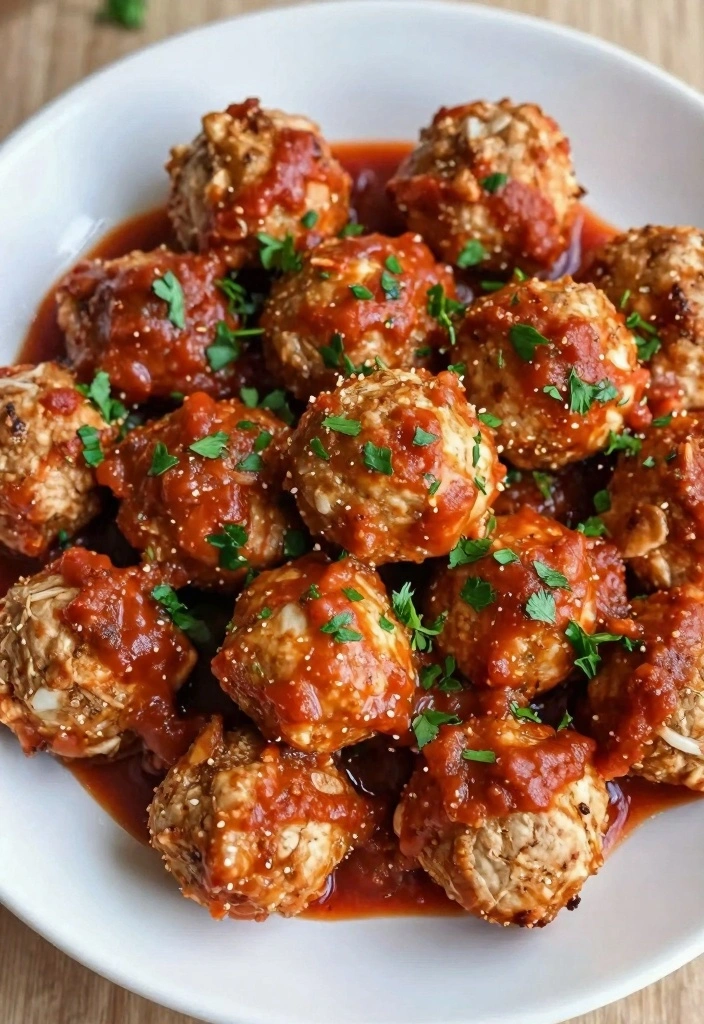 12 Easy Ground Chicken Recipes for Fast Healthy Eating - 5. Ground Chicken Meatballs