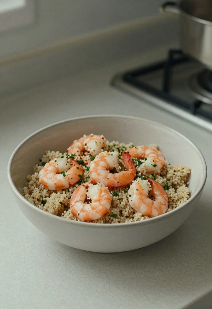 12 Garlic Shrimp Recipes for Fast Flavor Packed Meals - 9. Garlic Shrimp with Quinoa