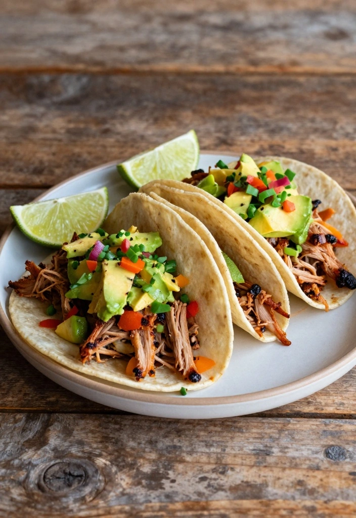 12 Healthy Pork Recipes for Light Satisfying Meals - 12. Pork Tacos with Avocado Salsa