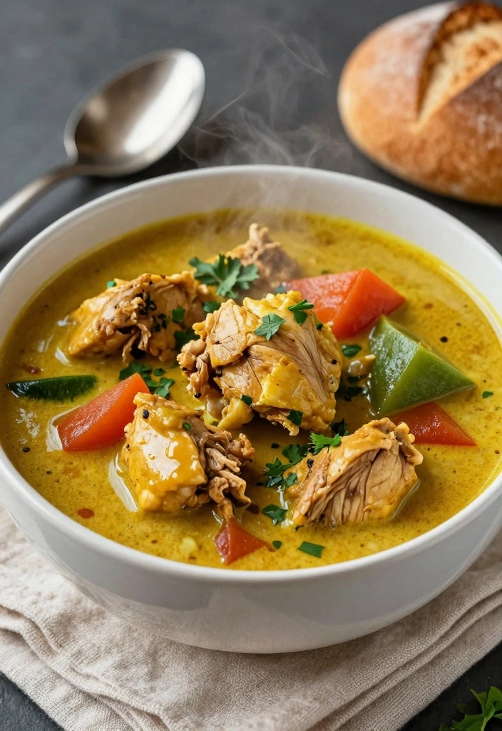 12 Leftover Chicken Recipes for Easy Second Day Meals - 5. Chicken Curry Soup