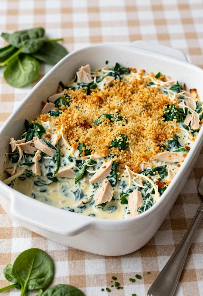 12 Leftover Thanksgiving Turkey Recipes for Easy Holiday Meals 12 12 Leftover Thanksgiving Turkey Recipes for Easy Holiday Meals - 2. Creamy Turkey and Spinach Casserole