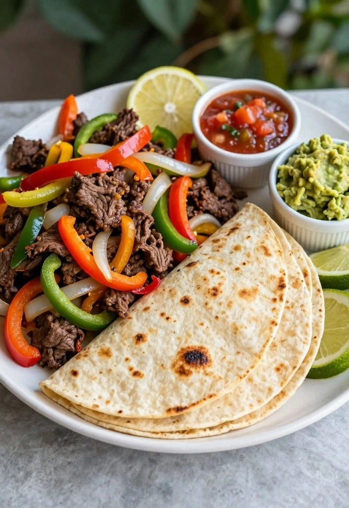 12 Minced Beef Recipes for Quick Flavorful Dinners - 11. Beef Fajitas with Onions and Peppers