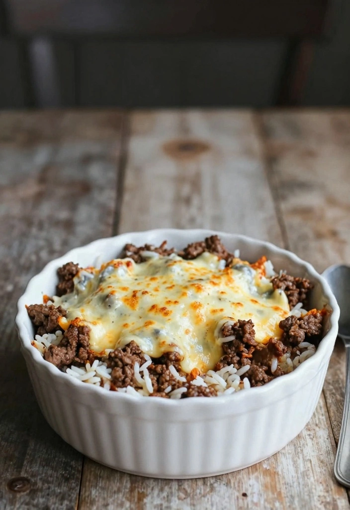 12 Minced Beef Recipes for Quick Flavorful Dinners - 5. Minced Beef and Rice Casserole