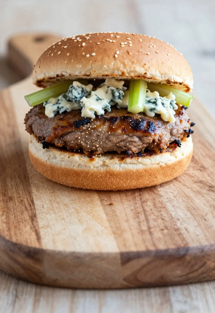 12 Turkey Burger Recipes for Easy Flavorful Meals - 10. Buffalo Turkey Burger