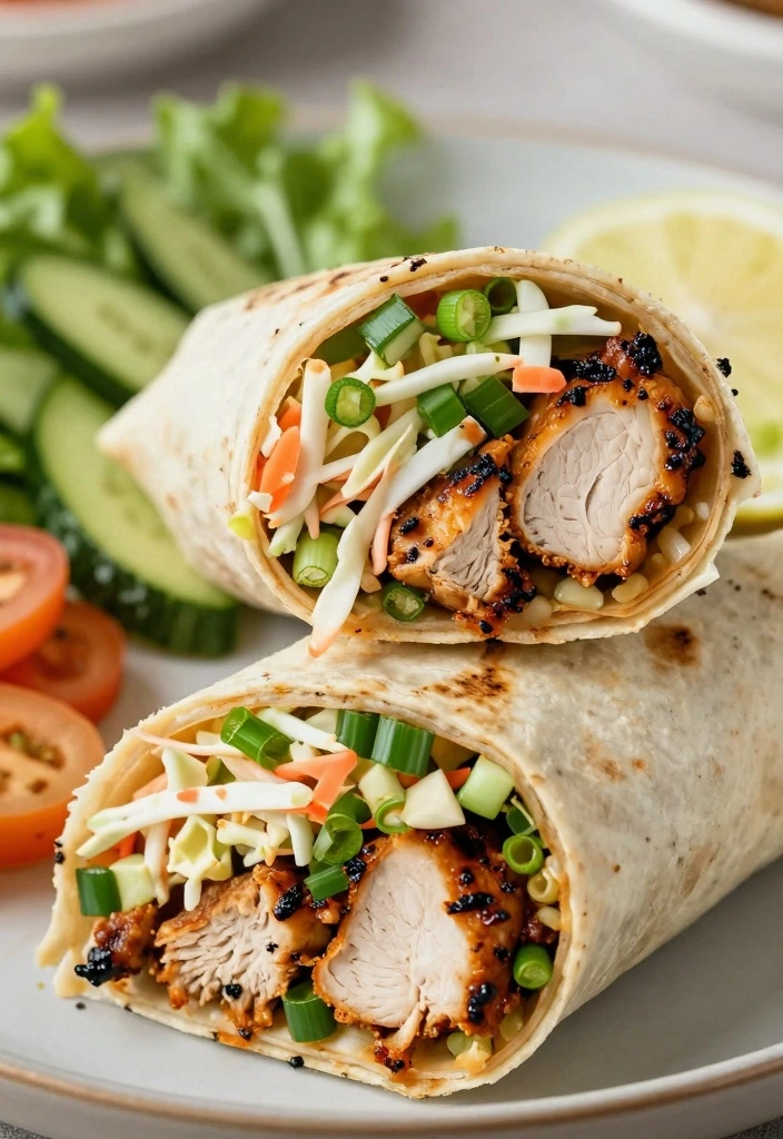 15 Dinner Recipes With Chicken for Quick Everyday Meals - 9. BBQ Chicken Wraps