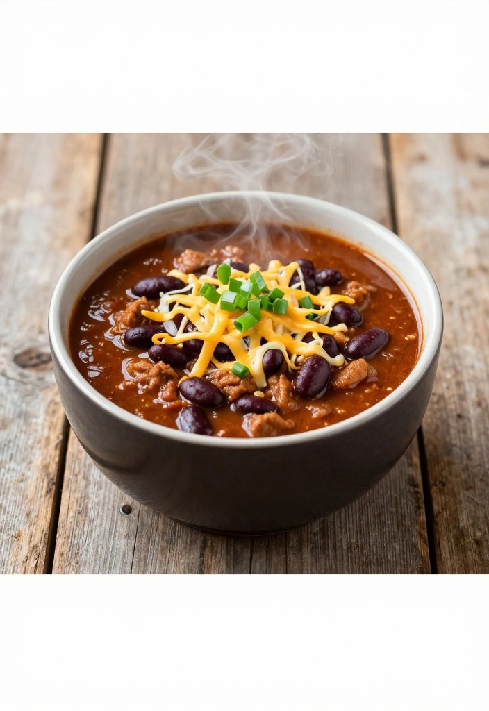 9 Canned Pork Recipes for Quick Easy Dinners - 5. One-Pot Pork and Bean Chili