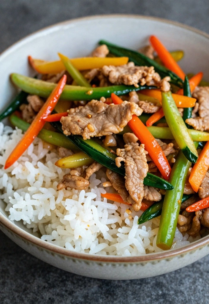 9 Canned Pork Recipes for Quick Easy Dinners - 6. Pork Stir-Fry with Vegetables