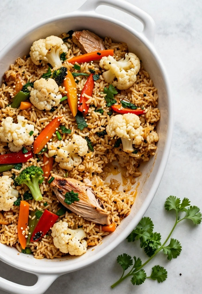 9 Deli Turkey Casserole Recipes for Simple Weeknight Eating 45 9 Deli Turkey Casserole Recipes for Simple Weeknight Eating - 5. Turkey & Cauliflower Rice Casserole