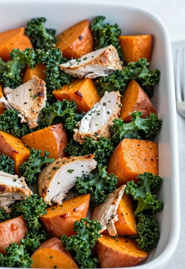 9 Deli Turkey Casserole Recipes for Simple Weeknight Eating 67 9 Deli Turkey Casserole Recipes for Simple Weeknight Eating - 7. Turkey, Sweet Potato & Kale Bake