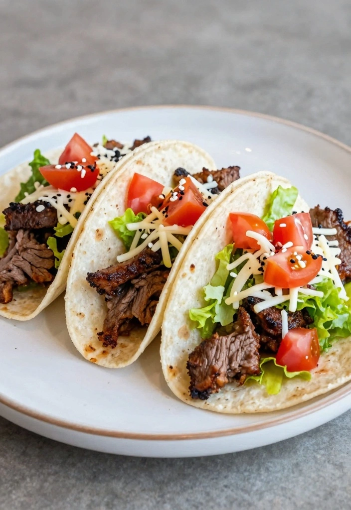 9 Ground Beef Blackstone Recipes for Fast Griddled Flavor - 1. Sizzling Beef Tacos