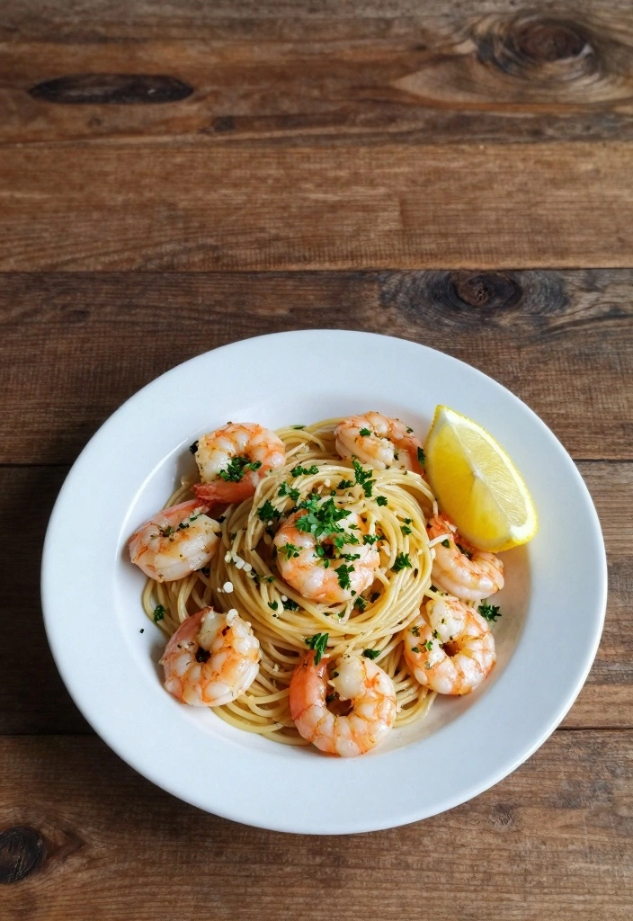 9 Red Argentine Shrimp Recipes for Sweet Tender Meals - 1. Garlic Butter Shrimp Pasta