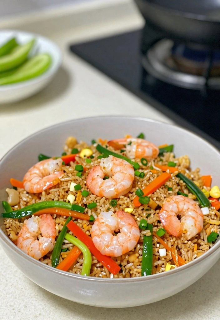 9 Red Argentine Shrimp Recipes for Sweet Tender Meals - 5. Shrimp Fried Rice