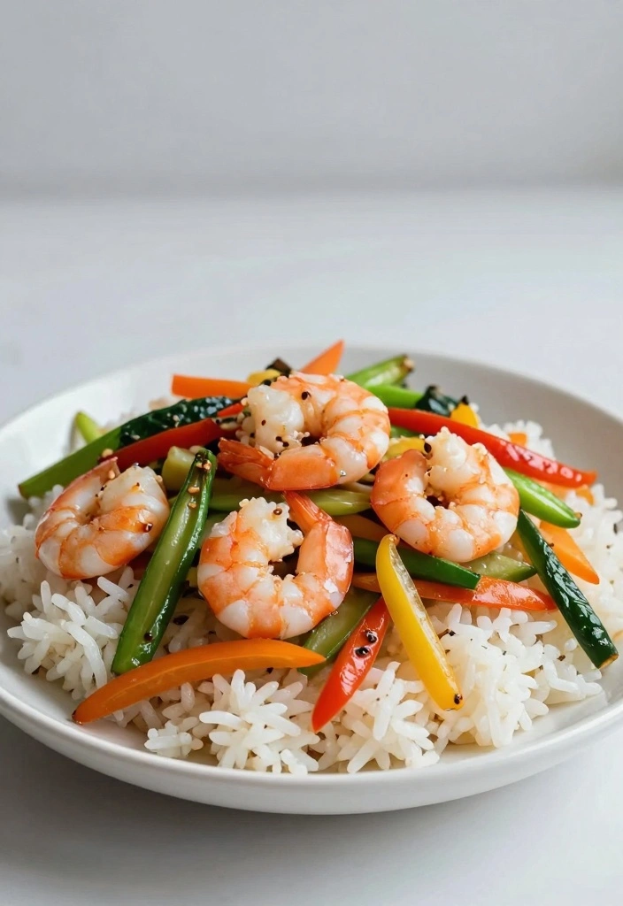 9 Red Argentine Shrimp Recipes for Sweet Tender Meals - 8. Shrimp and Vegetable Stir-Fry