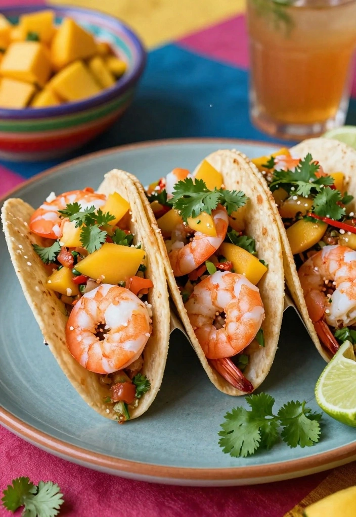 9 Small Shrimp Recipes for Quick Simple Meals 12 9 Small Shrimp Recipes for Quick Simple Meals - 2. Shrimp Tacos with Mango Salsa