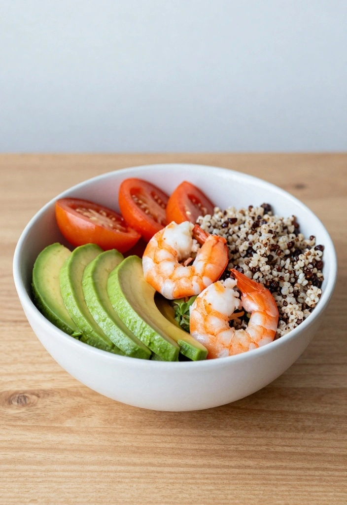 9 Small Shrimp Recipes for Quick Simple Meals 68 9 Small Shrimp Recipes for Quick Simple Meals - 7. Shrimp and Quinoa Bowl