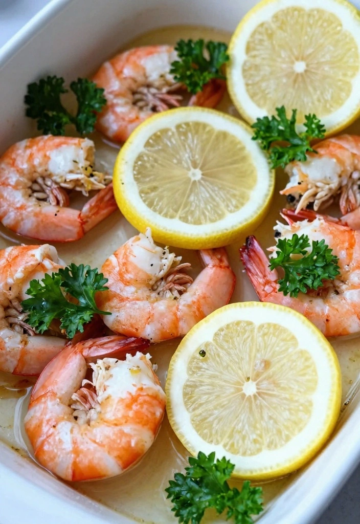 9 Small Shrimp Recipes for Quick Simple Meals 79 9 Small Shrimp Recipes for Quick Simple Meals - 8. Baked Lemon Shrimp