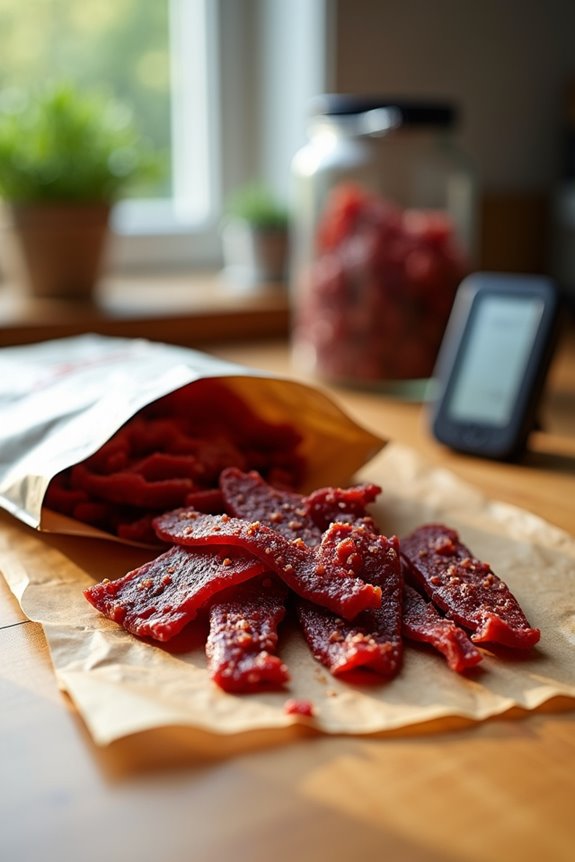 air exposure and moisture threaten jerky freshness
