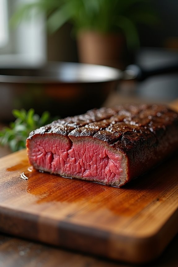 boneless bone in marbled strip loin