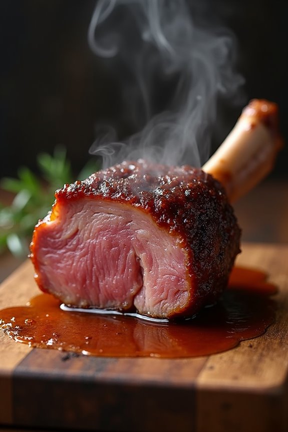 braising or pressure cooked tenderness