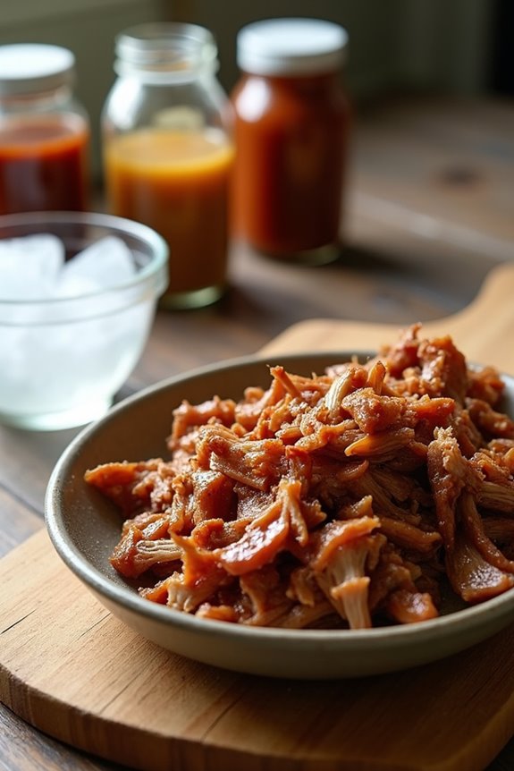 cold water thawing speeds pork safely