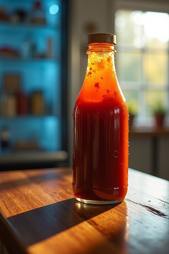 condensation accelerates sauce spoilage