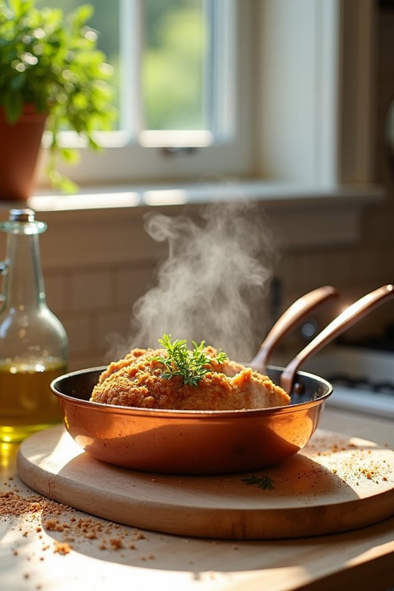 Can You Fry Fried Chicken With Olive Oil and How Do You Do It 6 crispy adherent dredge crust