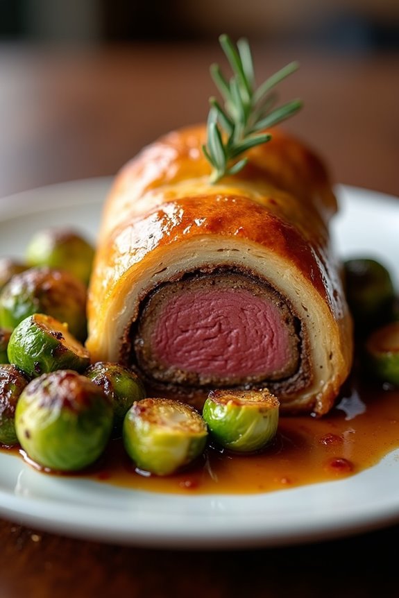crispy brussels sprouts bacon contrast