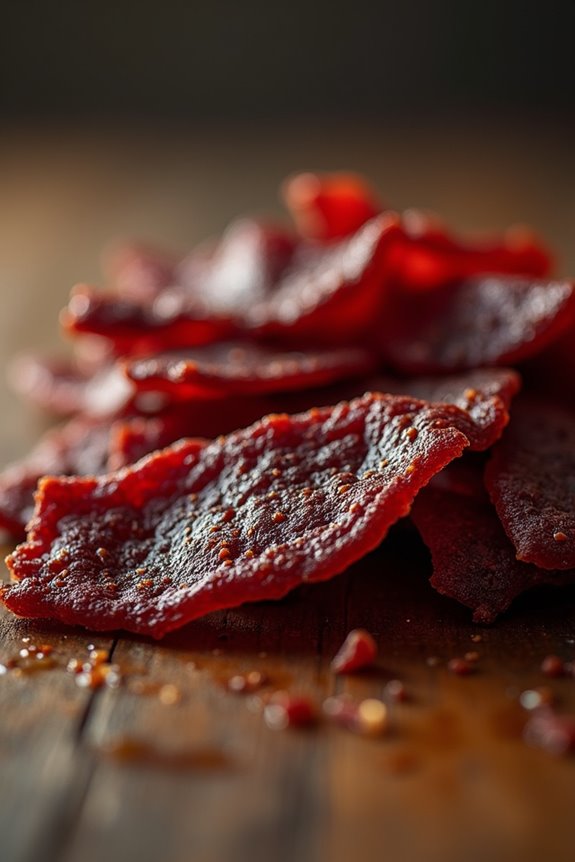 discard questionable jerky for safety