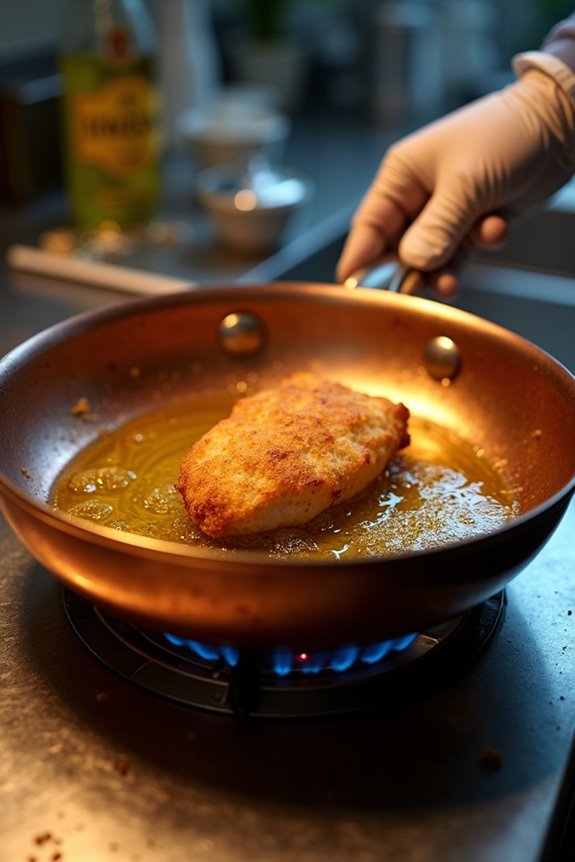 Can You Fry Fried Chicken With Olive Oil and How Do You Do It 8 extra virgin oil withstands frying