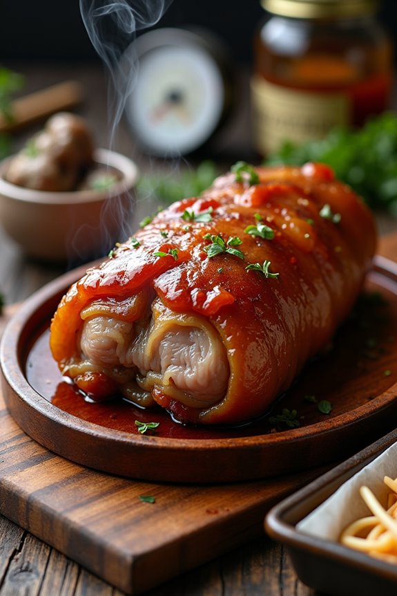 freeze trotters 3 4 months reheat in sauce