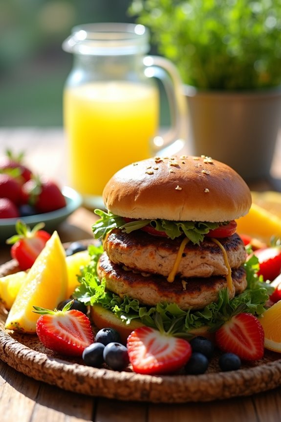 7 Best Side Dishes to Eat With Turkey Burgers 6 fresh fruit sides elevate turkey burgers