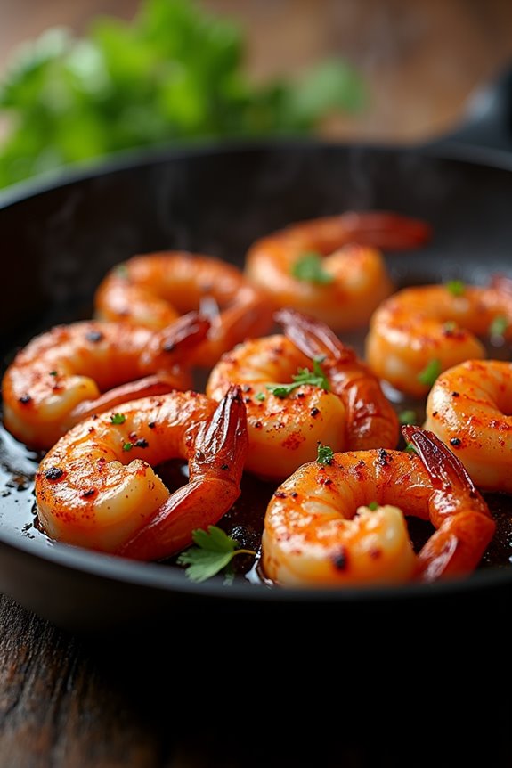 high heat bold spice blackened shrimp