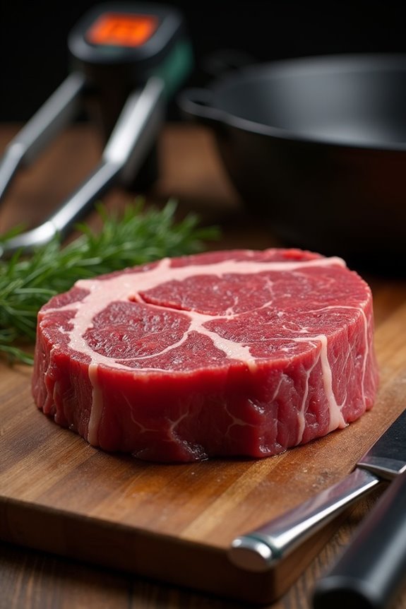 What Is Beef Eye Round and How to Cook It Properly 11 instant read thermometer steady heat rest slices