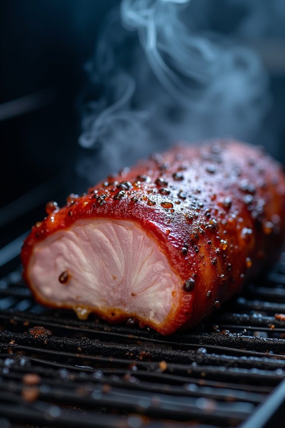 Can You Smoke a Pork Loin? 1 juicy smoked pork loin finish