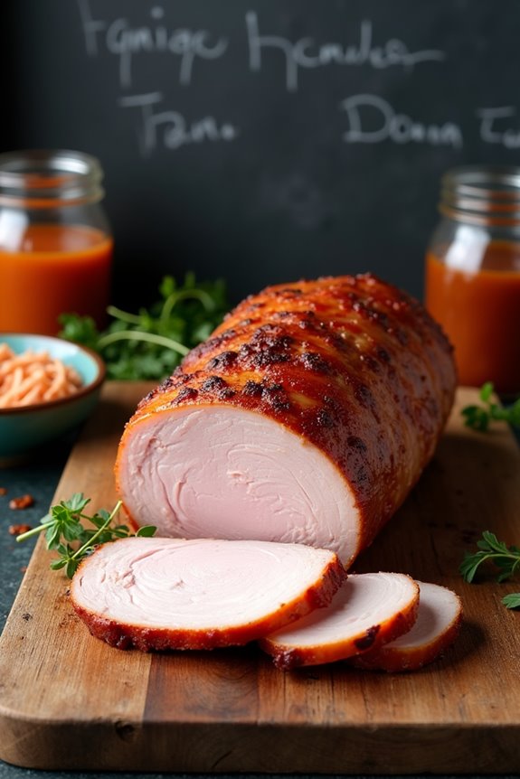 loin is leaner cooks faster