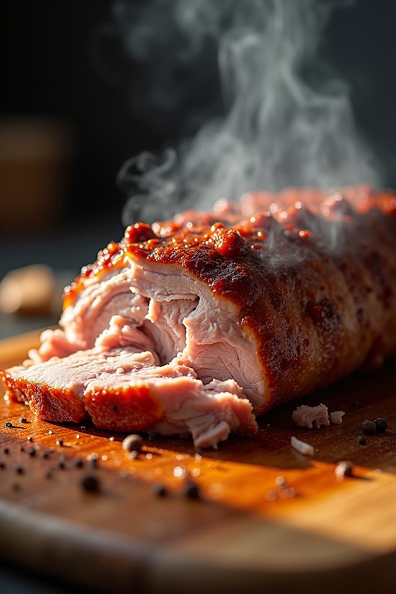moist saucy loin pulled pork