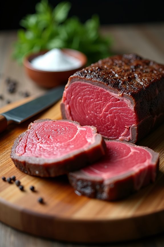 What Is Beef Eye Round and How to Cook It Properly 6 olive oil rub high heat sear roast to 125 f rest