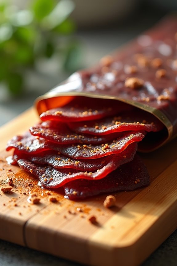 open jerky within 3 7 days watch for spoilage